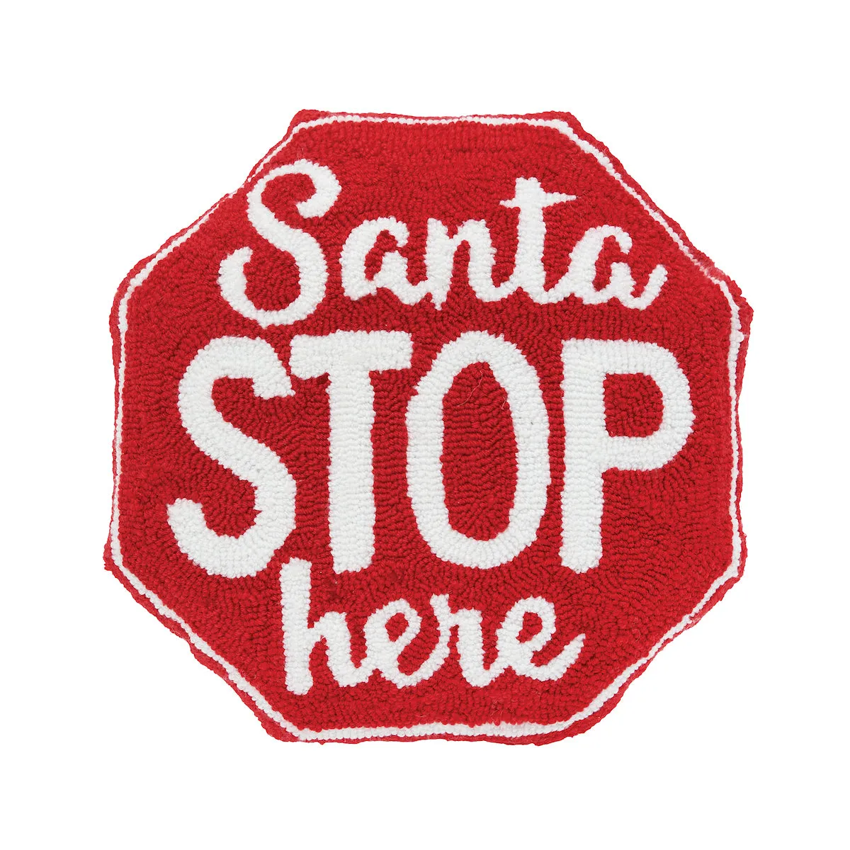 Santa Stop Here Pillow