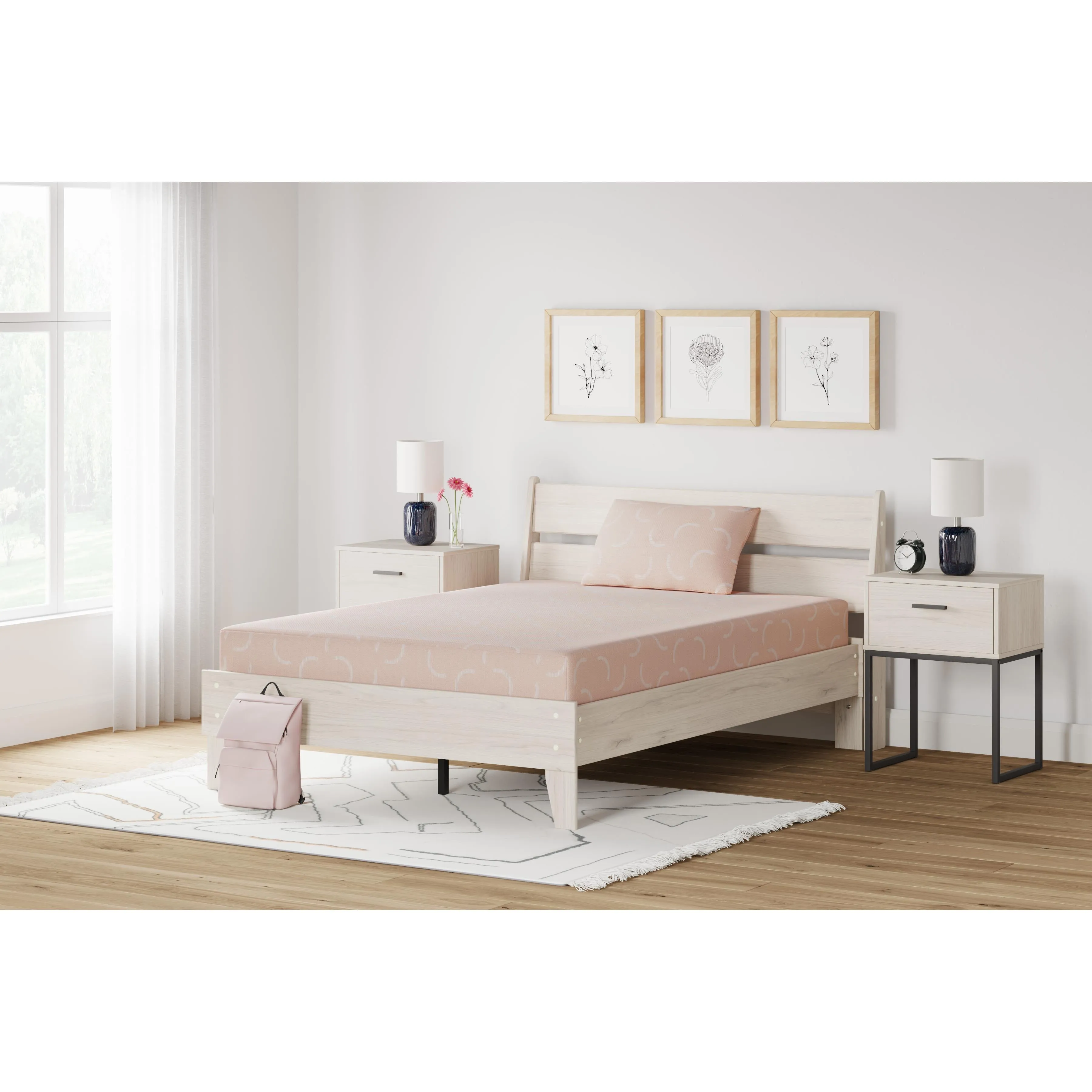 Sierra Sleep iKidz Coral M43111 Twin Mattress and Pillow