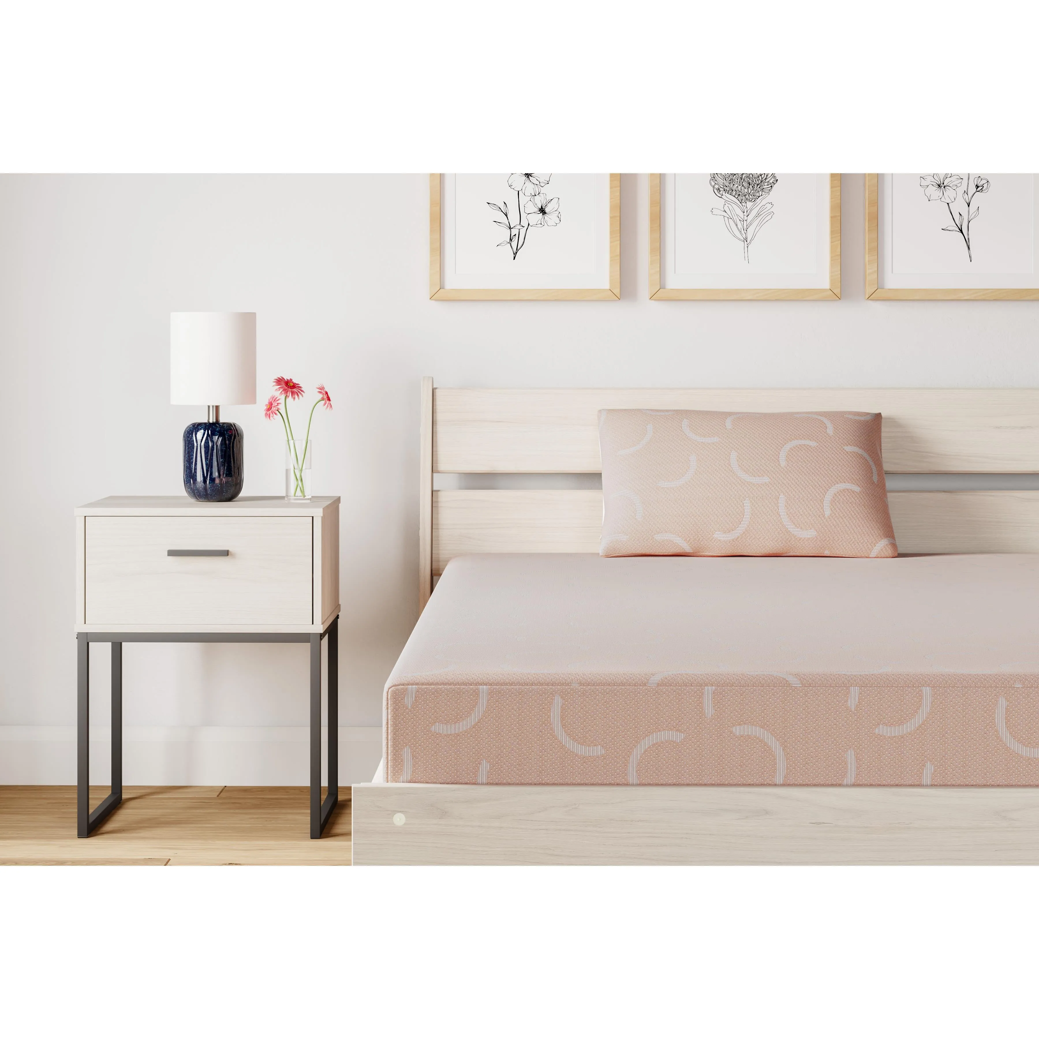 Sierra Sleep iKidz Coral M43111 Twin Mattress and Pillow