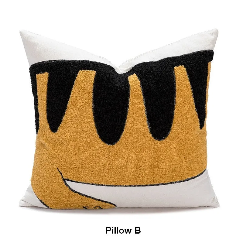 Tiger Decorative Pillows for Kids Room, Modern Pillow Covers, Modern Decorative Sofa Pillows, Decorative Throw Pillows for Couch